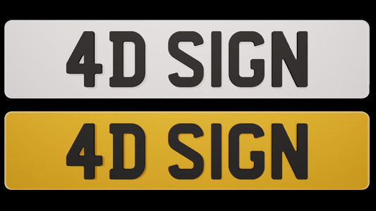 4D SHOW SIGN