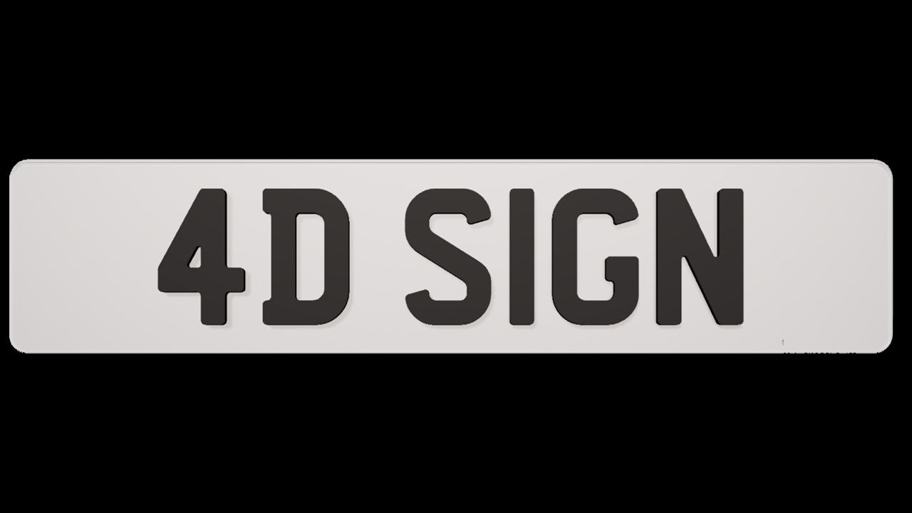 4D SHOW SIGN